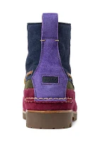 Ranger Mid Color Blocked Suede Boots