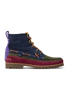 Ranger Mid Color Blocked Suede Boots