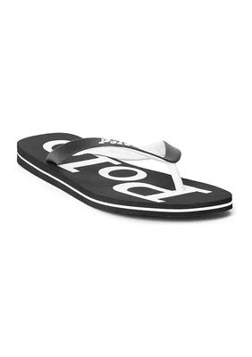 Bolt Logo Flip-Flops