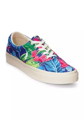 Keaton Floral Canvas Sneakers