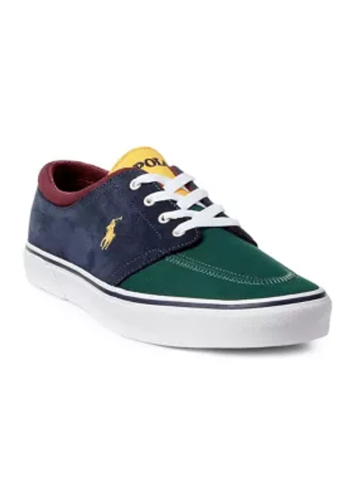 Faxon X Color Blocked Canvas Sneakers