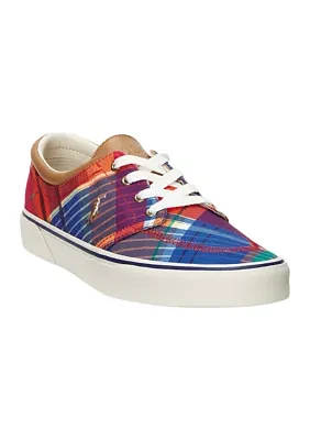 Faxon X Plaid Canvas Sneaker