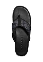 Signature Flip Flop Sandals