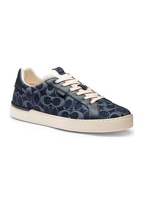 Lowline Low Top Signature Denim Sneakers