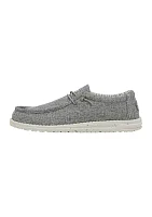 Wally Blend Linen Iron Loafers