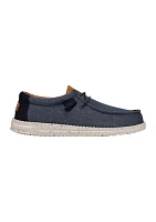 Wally Washed Canvas Loafers