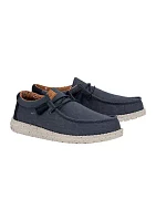 Wally Washed Canvas Loafers