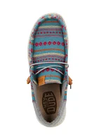 Wally Funk Vintage Blanket Loafers