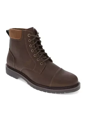 Dudley Cap Toe Lace Up Boots