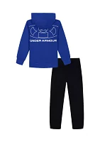 Toddler Boys Rival Branded Logo Jacket and Joggers Set