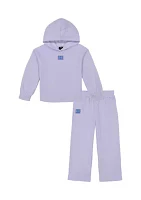 Toddler Girls Rival Graphic Hoodie and Pants Set