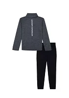 Toddler Boys UA Tech Wordmark Quarter Zip Set