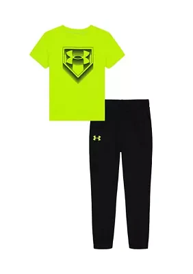 Baby Boys Graphic T-Shirt and Joggers Set