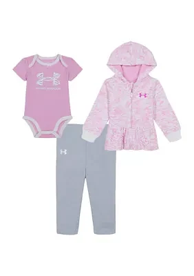 Baby Girls 3 Piece Take Me Home Set