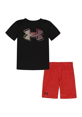 Toddler Boys Graphic T-Shirt and Shorts Set