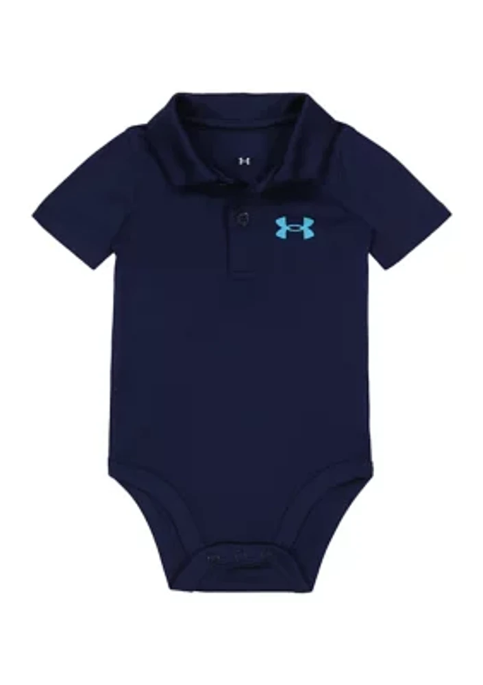 Baby Boys Polo Bodysuit