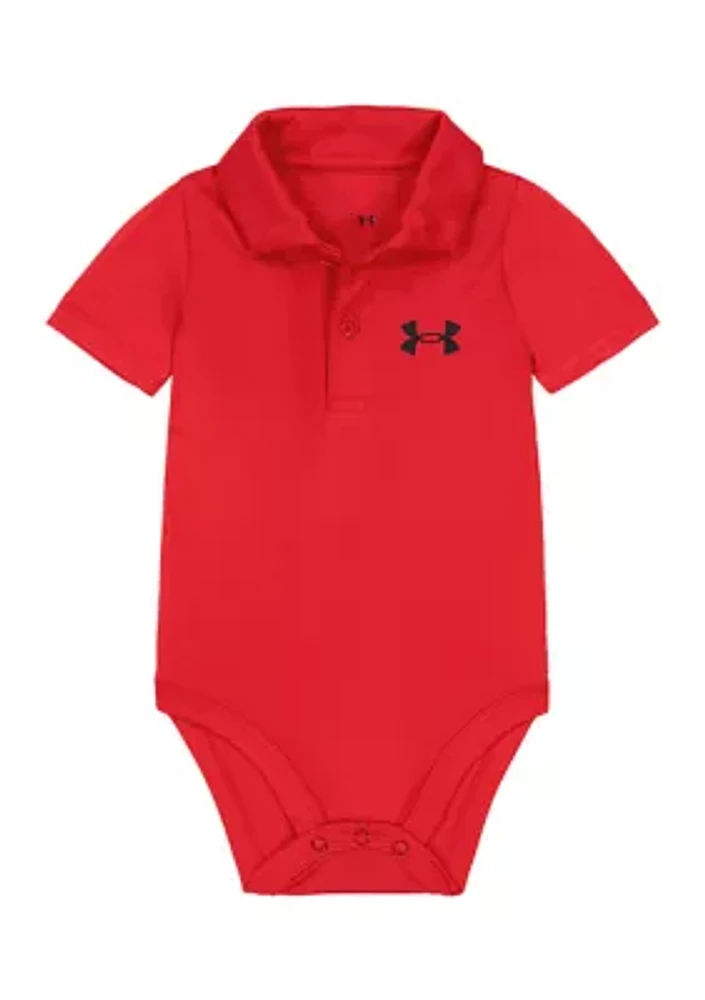 Baby Boys Polo Bodysuit