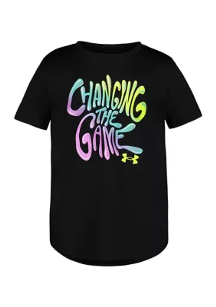 Toddler Girls Changing the Game Graphic T-Shirt