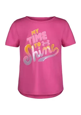 Toddler Girls Time to Shine Graphic T-Shirt