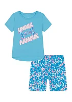 Baby Girls 2 Piece Shorts Set