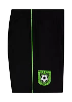 Baby Boys Tech Soccer Graphic T-Shirt and Shorts Set