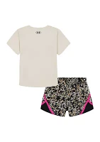 Toddler Girls Cheetah Set