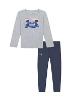 Toddler Boys Grand Scenic Graphic T-Shirt and Pants Set