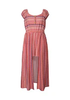 Toddler Girls Stripe Walk Through Dress