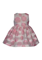 Baby Girls Sleeveless Polka Dot Party Dress