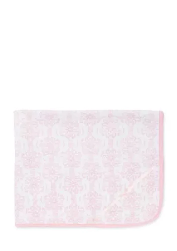 Damask Receiving Blanket