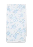 Baby Blue Roses Blanket