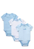 3-Pack Train Bodysuit