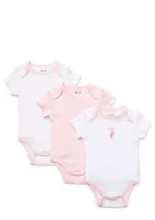 3-Pack Ballerina Bodysuits