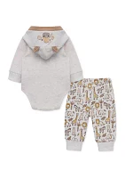 Baby Boys Giraffe Bodysuit Pants Set