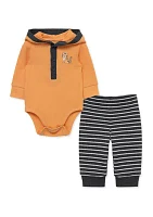 Baby Boys Tiger Bodysuit and Pants Set