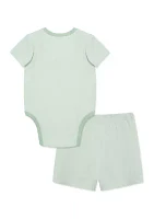 Baby Boys Dino Shorts Set