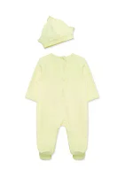 Baby Girls Chick Footie Pajamas with Hat