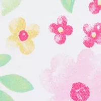 Baby Girls Happy Floral Bodysuit Dress with Headband