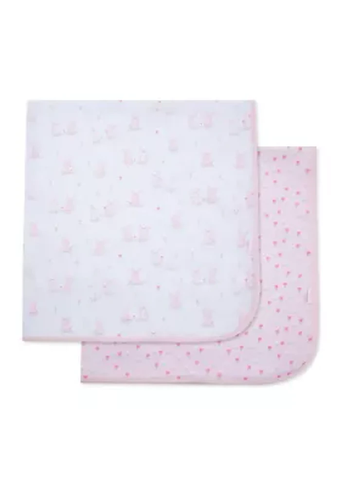 Cuddly Receiving Blankets - 2 Pack