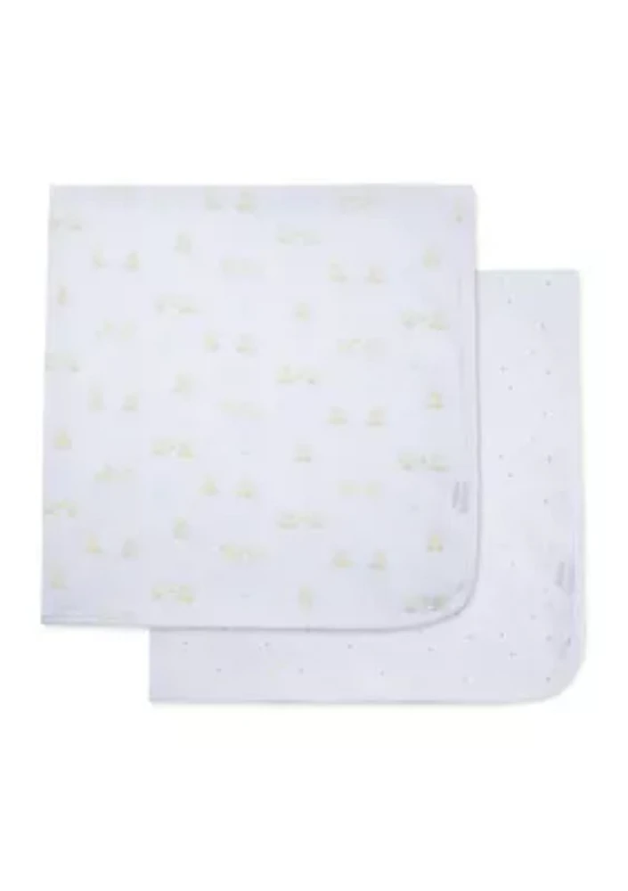 Baby Ducks Receiving Blankets - 2 Pack