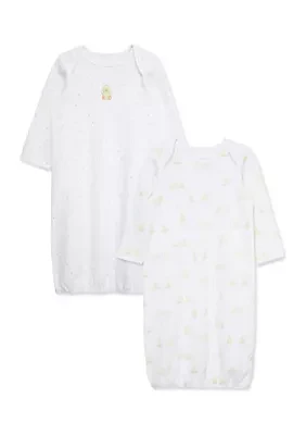 Baby Ducks Nightgowns - 2 Pack