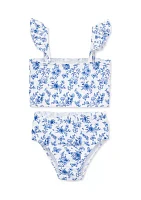 Baby Girls Floral Printed Swimsuit