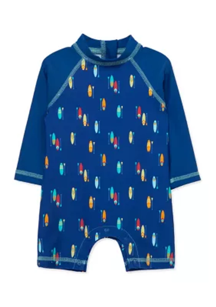 Baby Boys Surf Long Sleeve Rashguard Suit