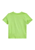 Baby Boys Cotton Jersey Crew Neck T-Shirt