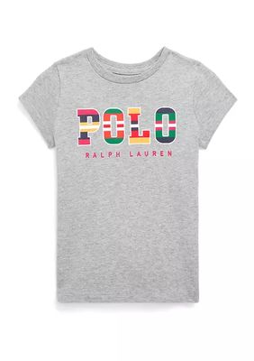 Toddler Girls Logo Cotton Jersey T-Shirt