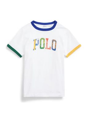 Toddler Boys Logo Cotton Jersey T-Shirt
