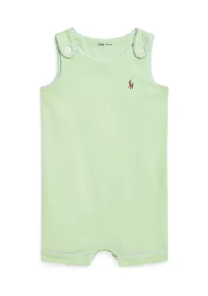 Baby Boys Oxford Mesh Shortall