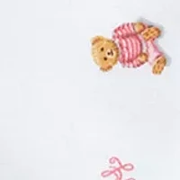  Baby Girls Polo Bear Cotton Blanket 