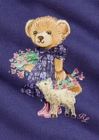 Baby Girls Polo Bear Fleece Dress & Bloomer