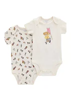 Baby Boys Polo Bear Cotton Bodysuit - 2 Pack